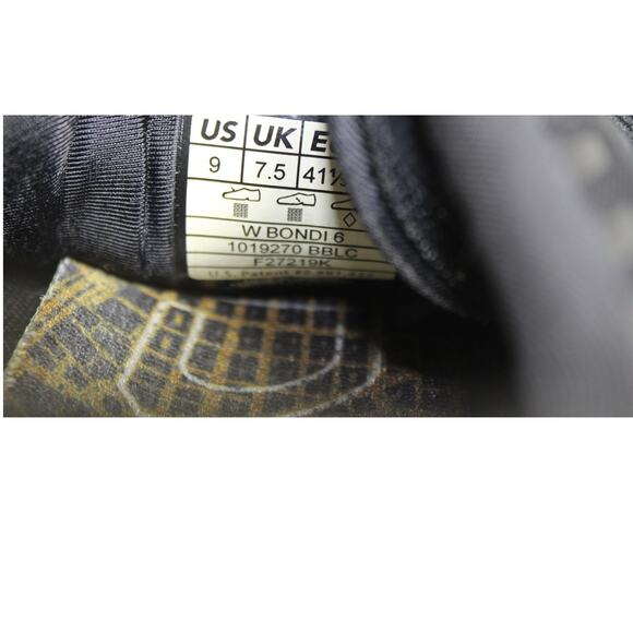 Hoka shoes Bondi 6 Triple Black Women’s 9 - Picture 7 of 7